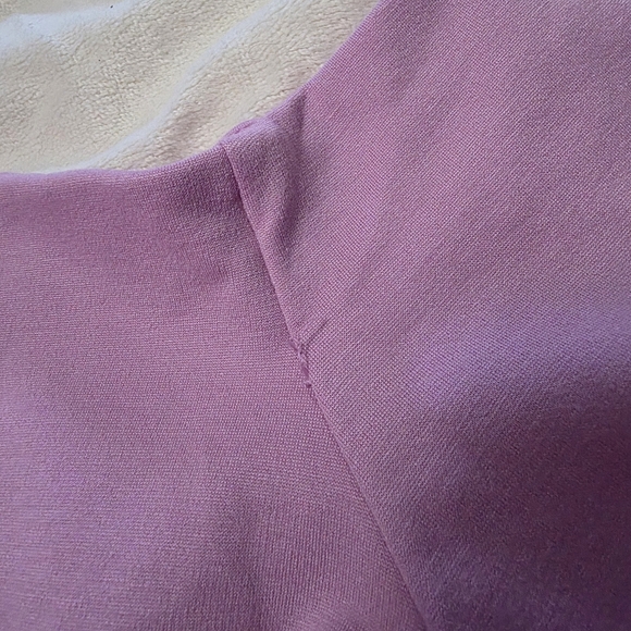 Tuckernuck Lilac Miranda Off the Shoulder Blouse - Picture 9 of 10